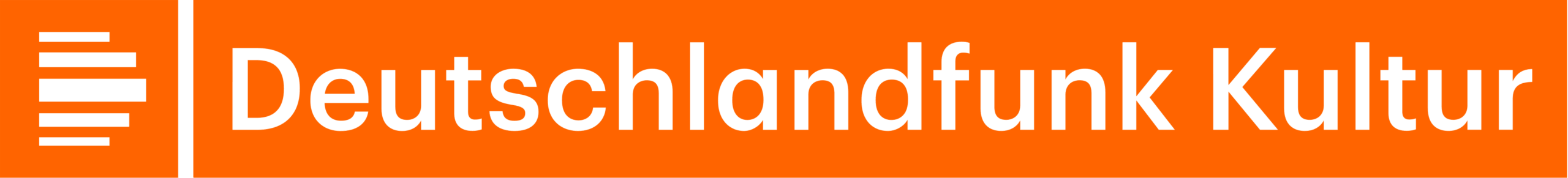 Logo Deutschlandfunk Kultur (orange)