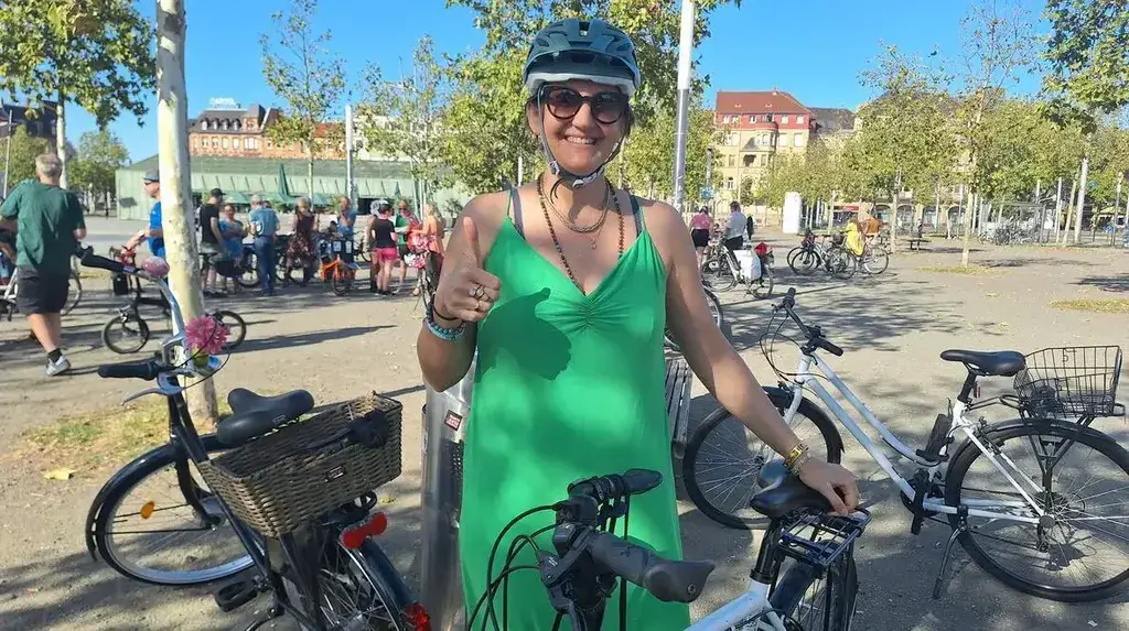 Fahrraddemo in Mannheim für mehr Sicherheit und Emanzipation